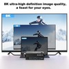 2HDMI+Displayport KVM Switch 3 Monitors 2 Computers 8K@60Hz 4K@144Hz,KVM Swtiches