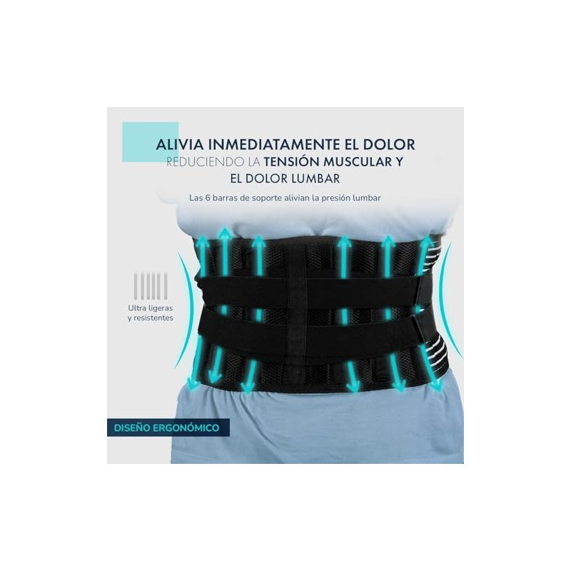 Soporte Lumbar para Hombre y Mujer
