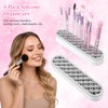 Silicone Makeup Brush Holder Stand for Vanity Storage, Multipurpose Cosmetic