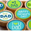 24 Father's Day Design 2 edible cupcake toppers