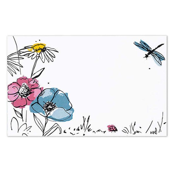 Wildflower Meadow Enclosure Cards/Gift Tags - 3 1/2 x 2 1/4in. (100)