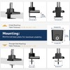 Single Monitor Arm Heavy-Duty for 17-49 inch Screen - Supports