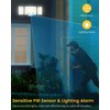 Solar Lights Outdoor, 328 LED Solar Powered Security Light with
