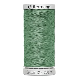 Gutermann No 12 Sulky Cotton Embroidery Thread 580-200 Metres - Each