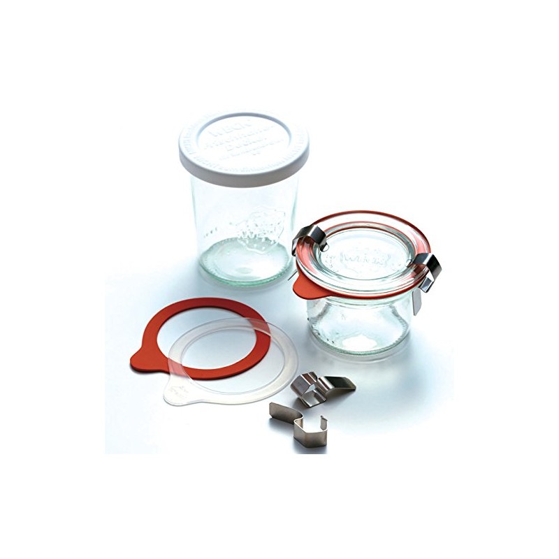 Rasalhanut WECK Plastic Cover for Glass Canisters, Medium Size