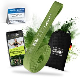 Wild Instincts® Fitness Band Made of Fabric Light+ / Resistance Bands Long / Gymnastics Band Fabric / Fitness Bands Long / Training Bands / Long Resistance Bands / Sports Bands Fitness