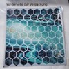 GORGECRAFT Honeycomb Stencil Templates 30 x 30 cm Large Washable