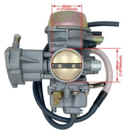 Rujie YFM660 Rhino660 Carburetor for 2004 2005 2006 2007 Yamaha Rhino 660 Rhino660 YFM660 YFM 660 YXR660 YXR660FA YXR660FAH YXR660FASE YXR660FAH Hunter 4x4 Atv Carburetor Carb