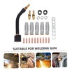 LALAFINA Mig Welding Accessory Kit Welder Tips Nozzle Holder and