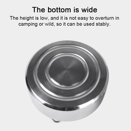 Outdoor Stainless Steel Kettle Locking Handle Camping Hung Pot Portable Coffee Pot Picnic Cooker 1L Teapot Cooking Accessory