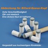 CALLYSONIC Pack of 10 Billiard Cue Tips, 10 mm Billiard