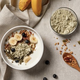 (경북고향장터 사이소)소화푸드 쥐눈이콩 들깨 흑미 선식 가루 500g (Saiso Gyeongbuk Hometown Market) Digestive Food Jwineun-i Beans Perilla Black Rice Porridge Powder 500g