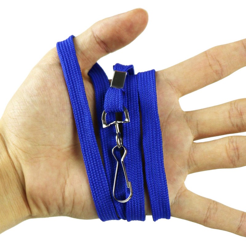 Ollain Badge Lanyards Flat Lanyard Swivel Hooks Durably Neck Bulk