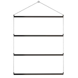 Echo Beach Equestrian Blanket Rack 33" (Black). Suitable for Horse Blankets, Saddle Blankets and Pads. Extra Wide Suitable for Western Saddle Pads