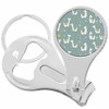 Cute Llama Pattern on Blue Nail Clippers Plus Bottle Opener