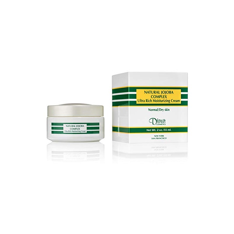 Dinur Cosmetics Natural Jojoba Complex Ultra Rich Moisturizing Cream Improves