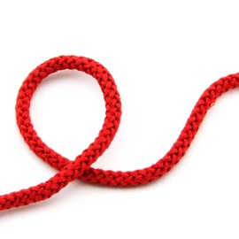 NTS Sewing Technology 8 mm 5 m Cord 100% Cotton with Polyester Core Red