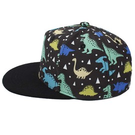 Yixda Baby Sun Hat Kids Hiphop Baseball Cap Boy Girl Snapback Cap - Baseball Dinosaurs