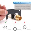 iCrimp IWS-1234N Pex Pipe Crimping Tool, Plumbing Tool with Convertible