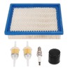 Golf Cart Tune Up Kit Fuel Oil Air Filter Spark