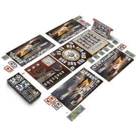 Rio Grande Games: Shipyard 2nd Edition - Strategy Board Game, 19th Century Shipbuilding, Economic & Worker Placement, Age 14+, 1-4 Players, 90-120 Min