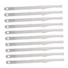 Baluue 10pcs Stainless Steel Toenail Trimming Tool Dead Skin Scraper