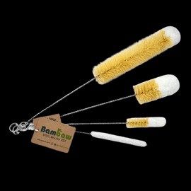 Bambaw Cleaning Brush Set, 4 Pcs