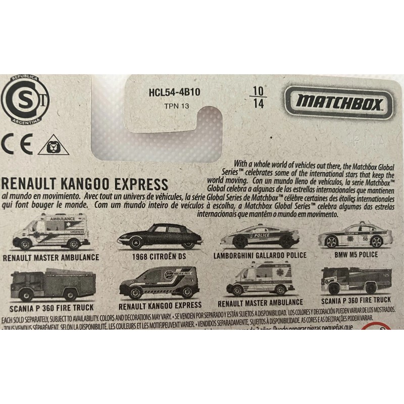 Matchbox NEW - Complete 2021 Matchbox GLOBAL Series - Set