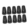 Baluue 10pcs Rubber Tips for Canes Non- Trekking Pole Feet