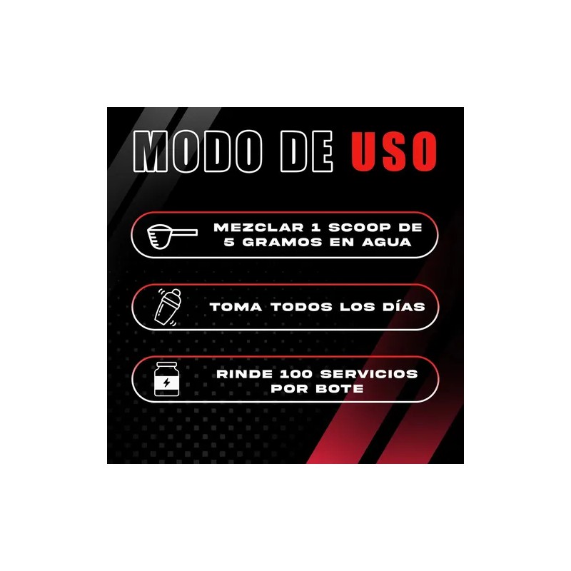 Creatina Monohidratada Smile Labz 500g Sin Sabor Vegano Deportivo