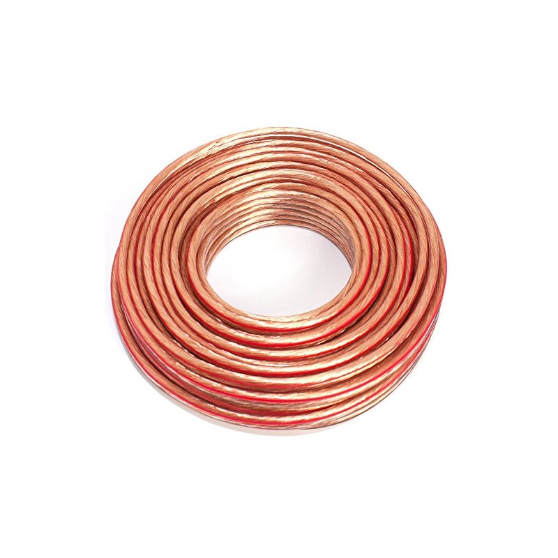 Seki 311985 Speaker Cable 2x 2.5 mm² 10 m Transparent