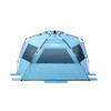Pacific Breeze Easy Setup Beach Tent, SPF 50+ Pop Up