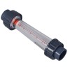 Plastic Tube Liquid Flowmeter High Accuracy Large Range Acid Alkali