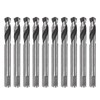 HARFINGTON 10pcs High-Speed Steel Drill Bits 5mmx55mm for Hole Saws