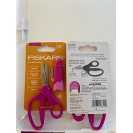 FISKARS 5in. Kids Scissors Blunt Tip Safety Edge Blades (2-piece Lot)