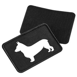 Huuraa Beanie Welsh Corgi Pembroke Silhouette Gift Welsh Corgi Pembroke Gift Idea, Patch, Unit size