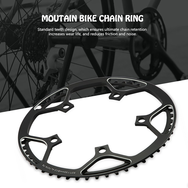 MEIJUN 53T CNC Aluminum Alloy Mountain Bike Single Crank Chain
