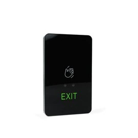 FAS Modern Touch-Less Exit Button Black