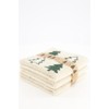 Cawö Home Flannels Christmas Edition Christmas Trees 794 Natural Green