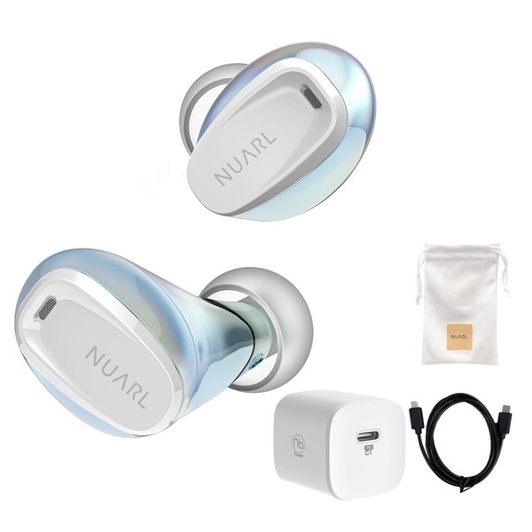 Official NUARL Mini 3 Fully Wireless Earphones, Noise Cancelling, Multipoint,