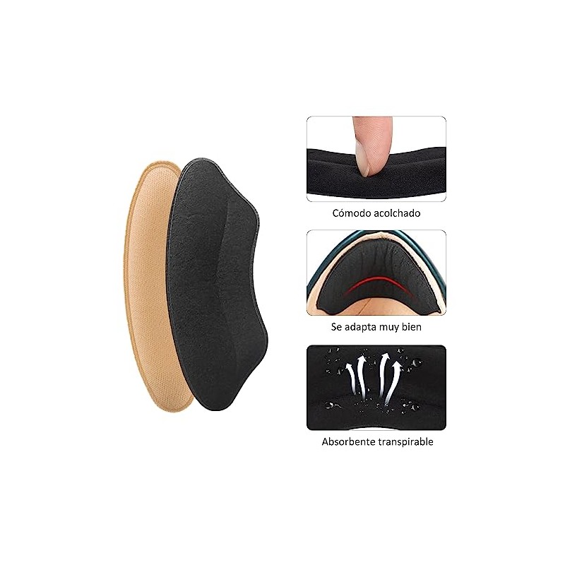 Almohadillas de Talón, Protectores de Talón, Adhesivas, Cómodas, Suaves, Zapatos,