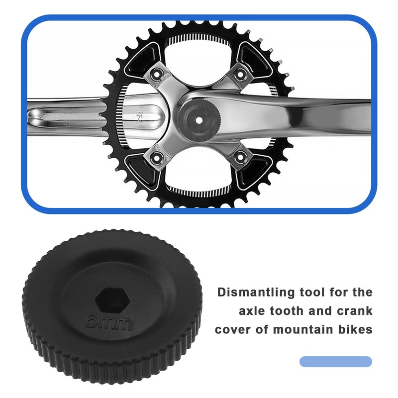 EMSea 2PCS Crank Cap Tool Compatible with Shimano Hollowtech Ll