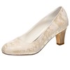 Emily Bridal 1505-1 Women's Wedding Shoes Closed Toe 2.56 Inches