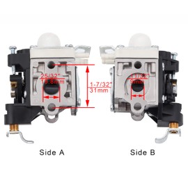 PB-250 Carburetor for Echo PB250LN PB250 ES250 Leaf Blower RB-K106 with Air Filter Kit Carb Adjustment Tool Fuel Line