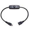 KAUMO Micro USB Micro-B USB Switch (Not Compatible with Data