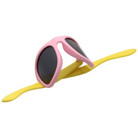 grinderPUNCH KIDS Children's Rubber Super Flexible Polarized Sunglasses (Age 0-3) Green