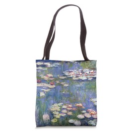 Monet's Water Lilies Modern Art Impressionism Painting Cover Tote Bag