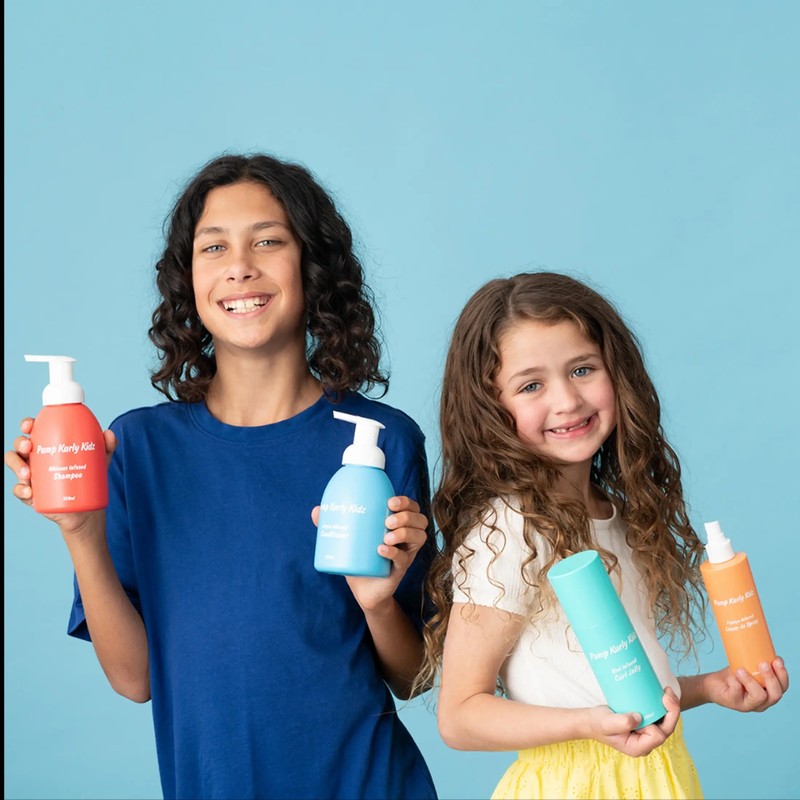 Pump Haircare Kurly Kidz Quad Bundle