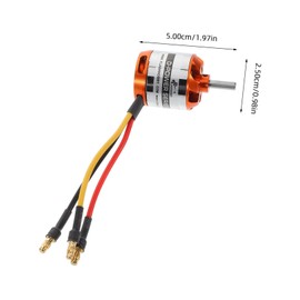 CORHAD 1 Set Brushless Motor Brushless Dc Motor Fixed Wing Motor Rc Multicopter Motor Rc Airplane Motor Helicopter Motor Rc Electric Motors Brushless Eletronic Motor Rc Drone Motor Metal