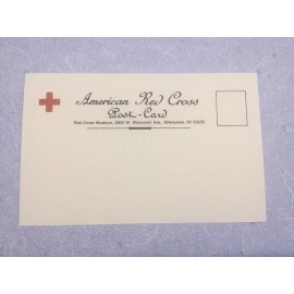 Vintage American Red Cross 3.5 X 5.5 Post Card